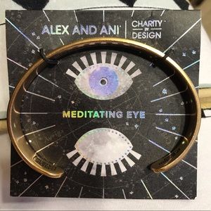 Alex and Ani Jewelry - NWT Alex and Ani Meditating Eye Cuff Alex and Ani Jewelry - NWT Alex and Ani Meditating Eye Cuff